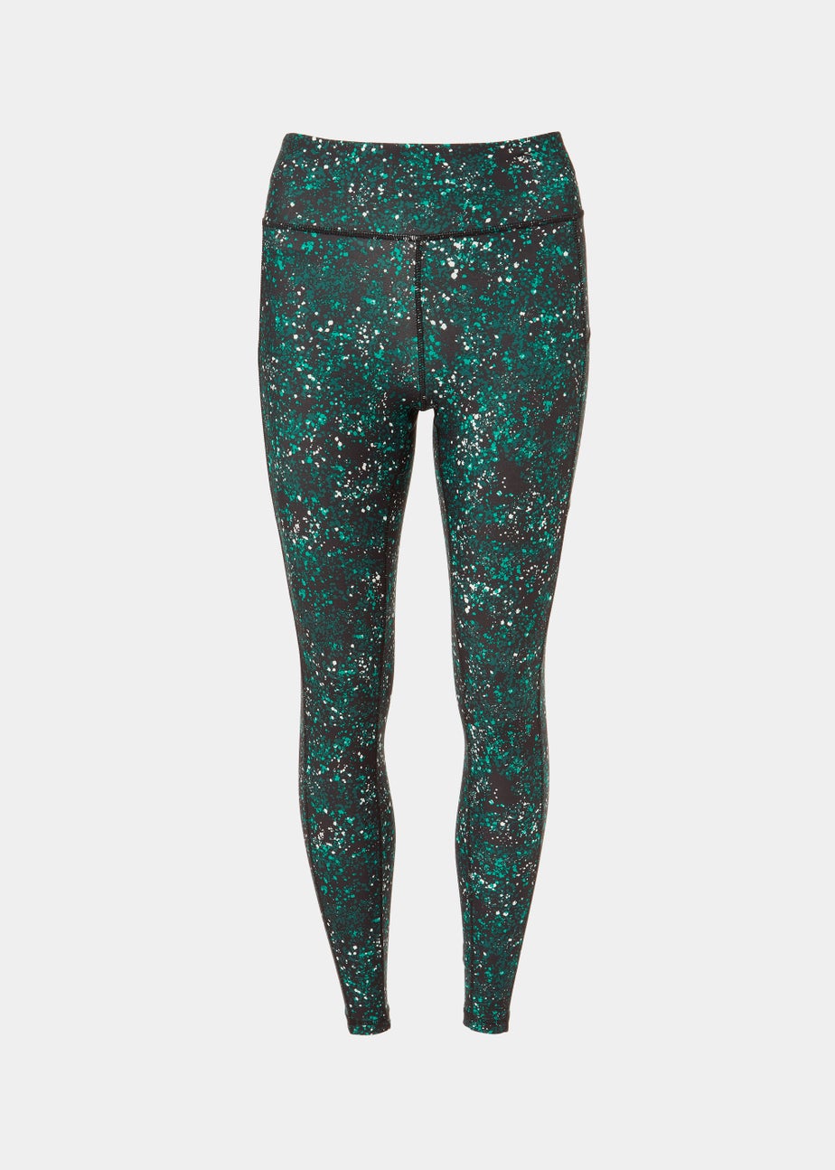 Souluxe Black Speckle Sports Leggings