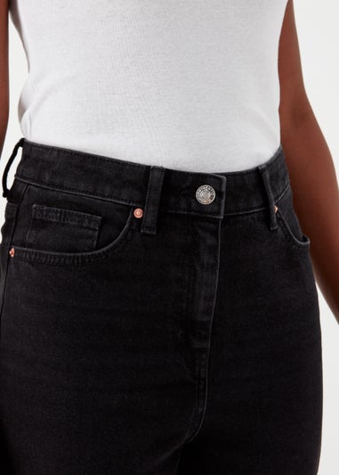 Ava Black Mom Jeans