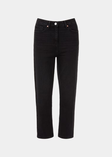 Ava Black Mom Jeans