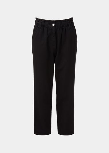 Black Paperbag Jeans