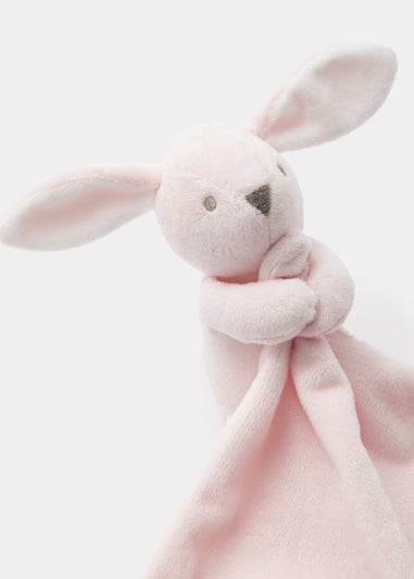 Pink Bunny Baby Comforter