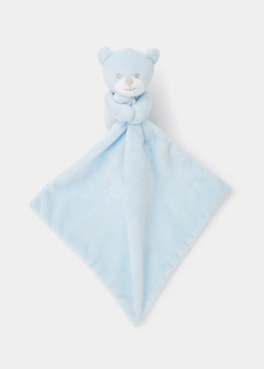 Blue Bear Baby Comforter