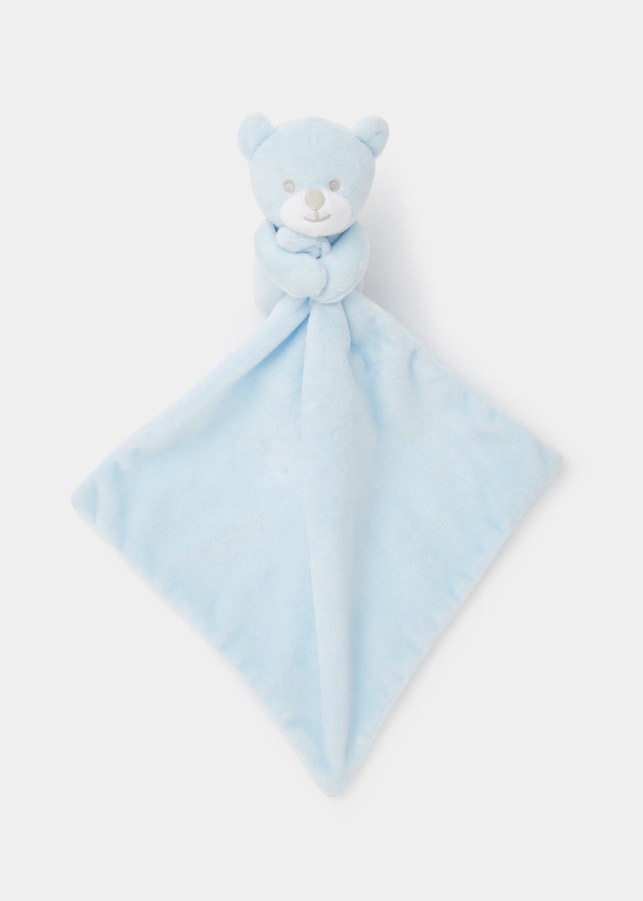 Blue Bear Baby Comforter