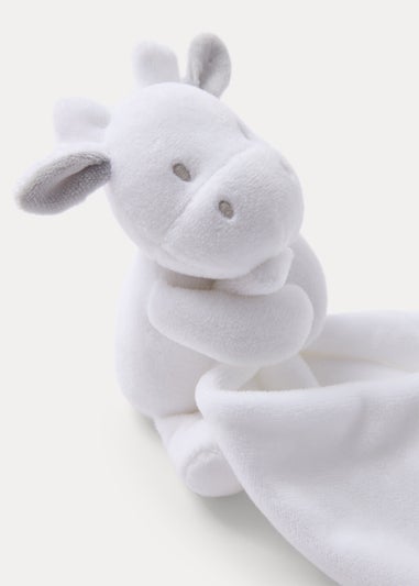 Cream Giraffe Baby Comforter