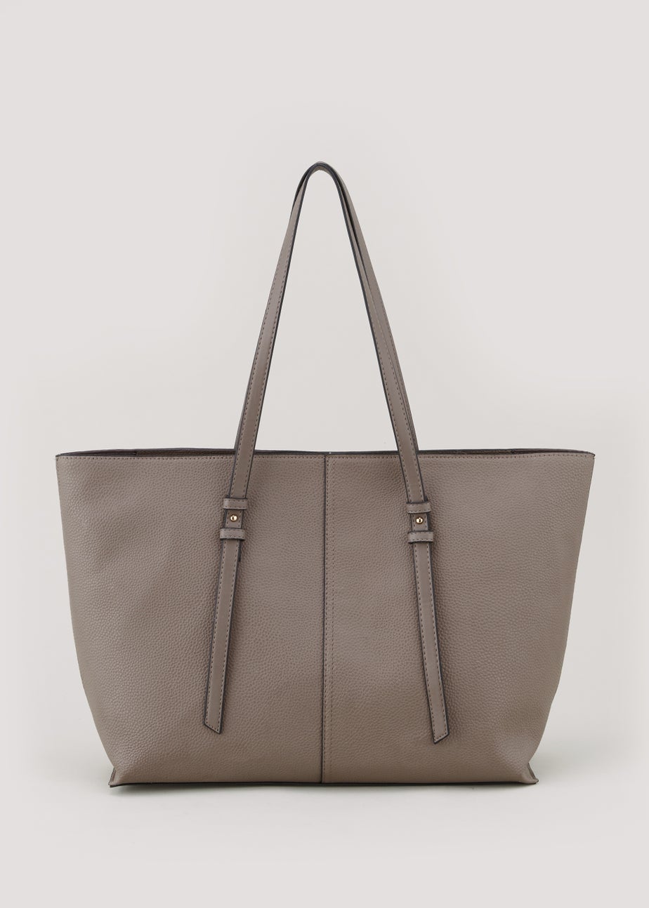 Taupe Tote Bag