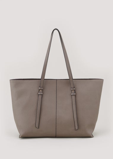 Taupe Tote Bag