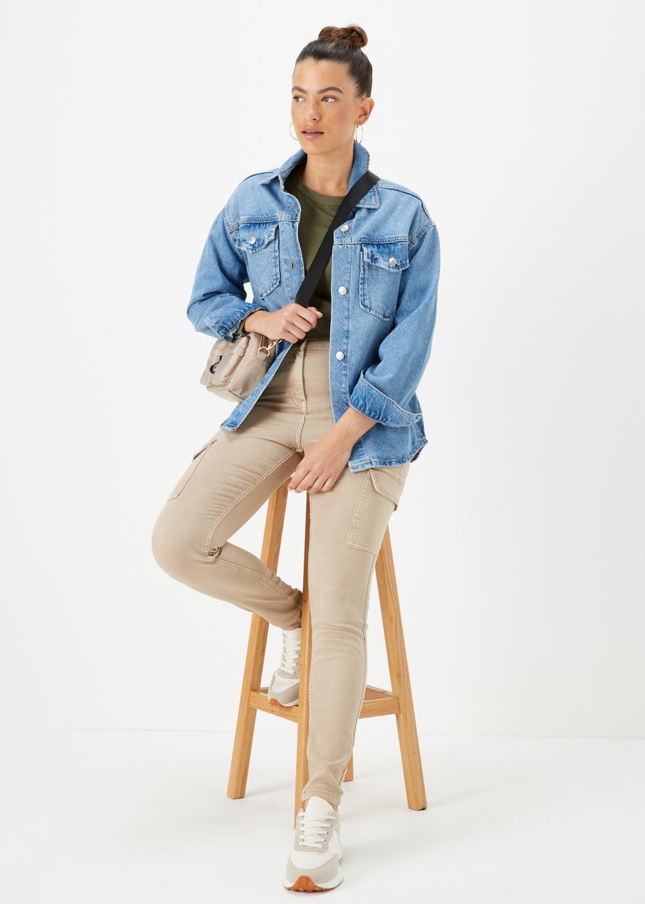 Khaki Long Sleeve T-Shirt