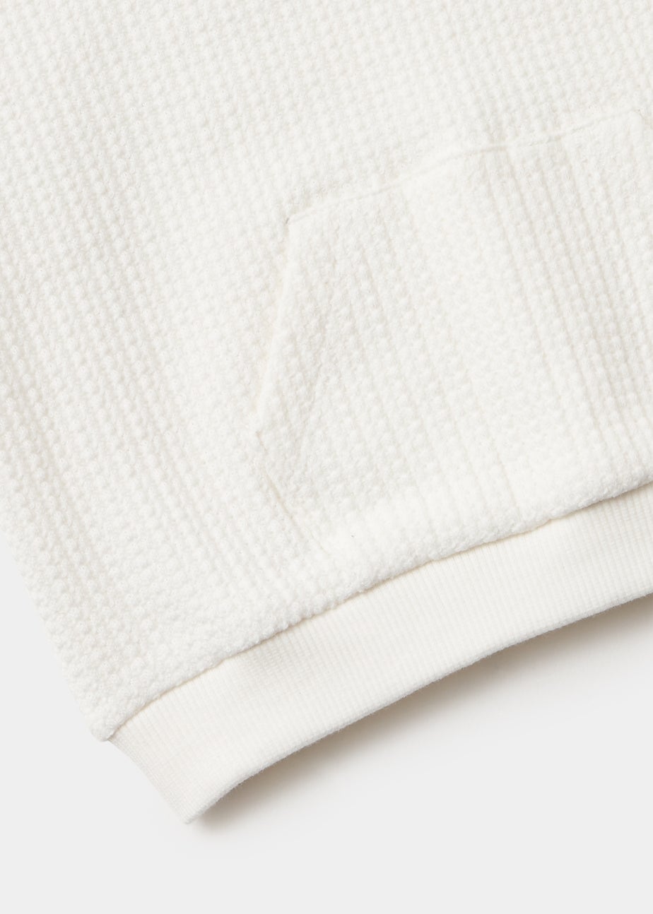 Baby Ecru Waffle Sweatshirt (Newborn-23mths)