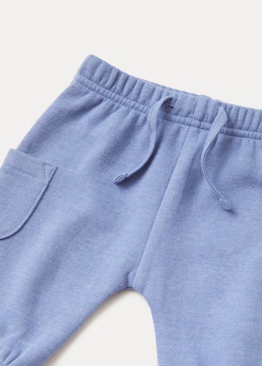 Baby Blue Cargo Joggers (Newborn-18mths)