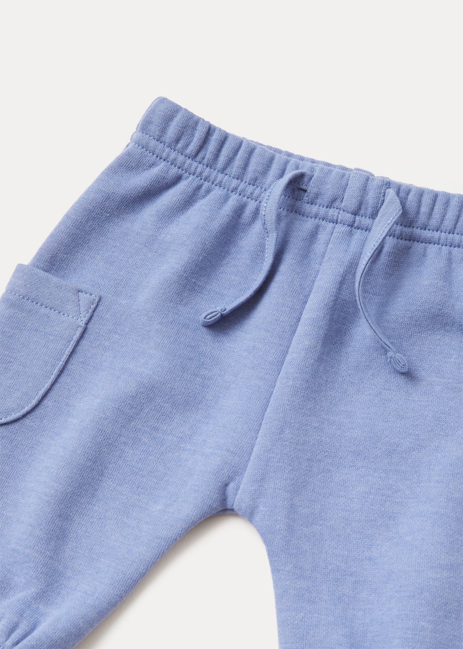 Baby Blue Cargo Joggers (Newborn-18mths)
