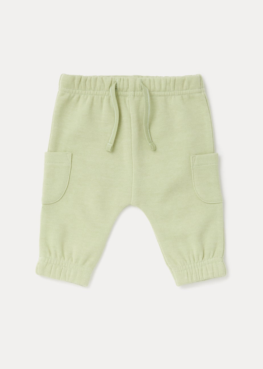 Baby Sage Cargo Joggers (Newborn-18mths)