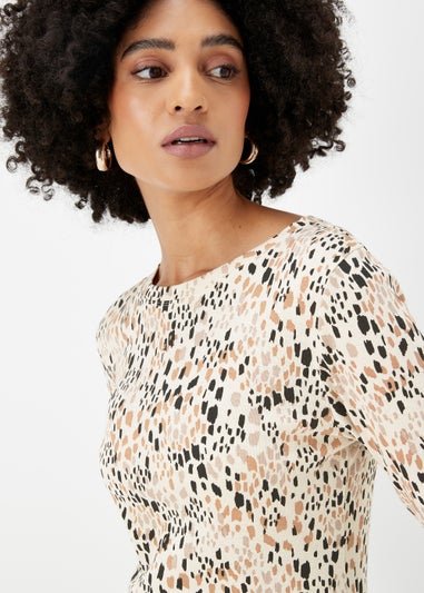 Beige Mark Maker Long Sleeve T-Shirt