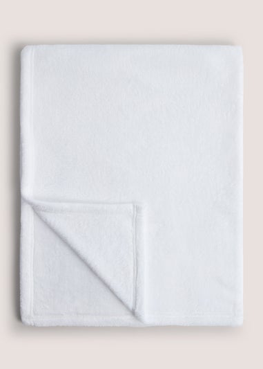 Blue Teddy Baby Blanket