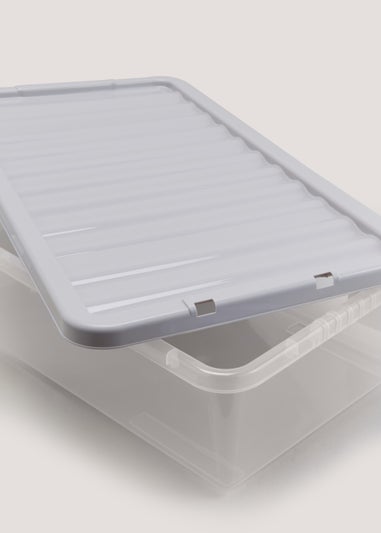 Grey Underbed Storage Box (78cm x 17.5cm)