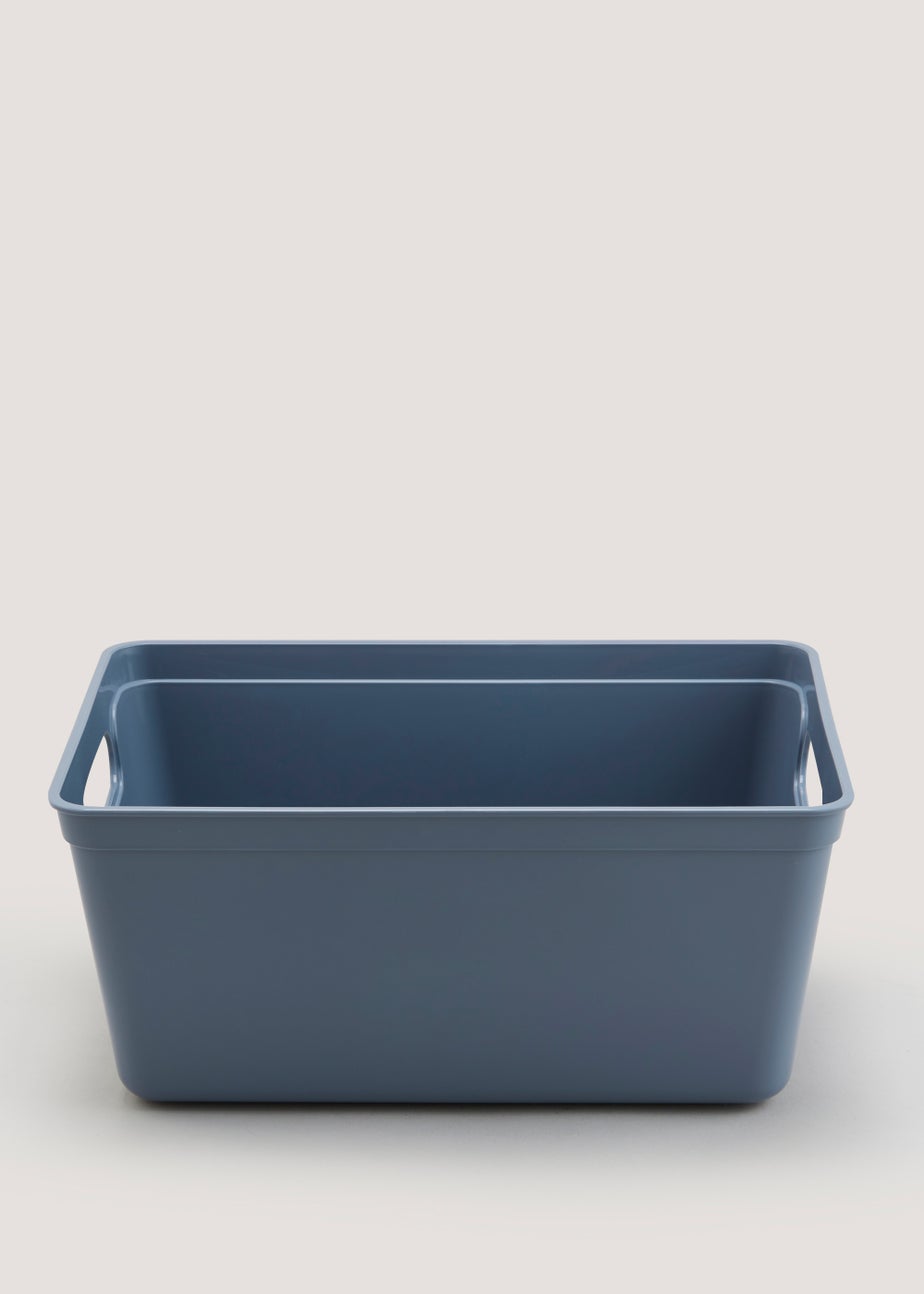 Blue Small Storage Tray (17cm x 11cm)
