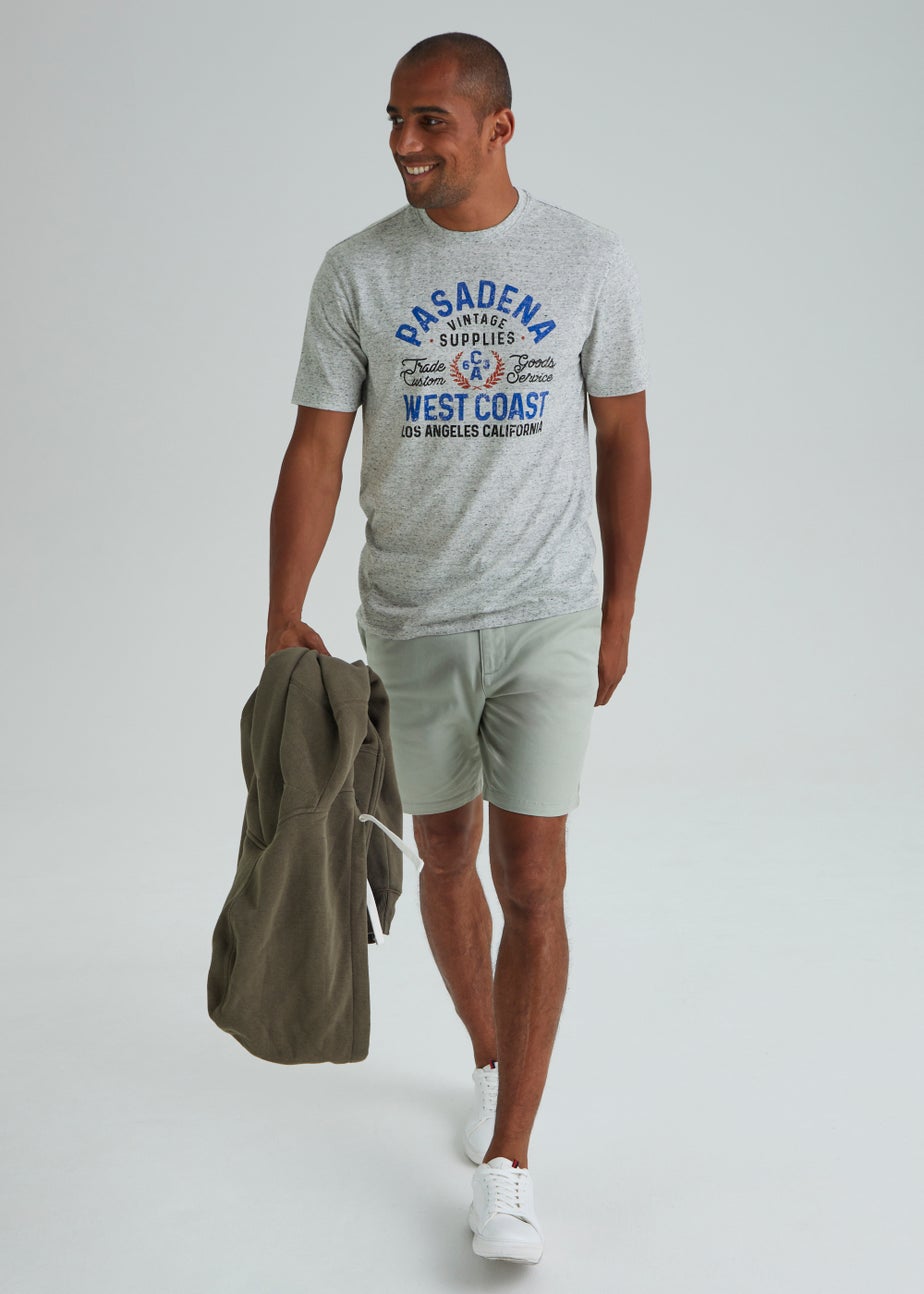 Grey Neppy Pasadena West Coast T-Shirt
