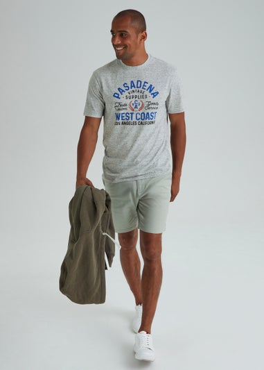 Grey Neppy Pasadena West Coast T-Shirt