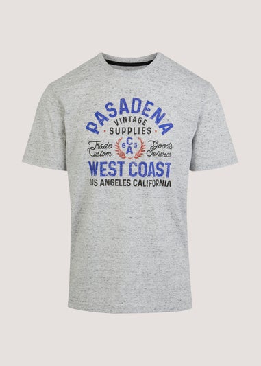 Grey Neppy Pasadena West Coast T-Shirt
