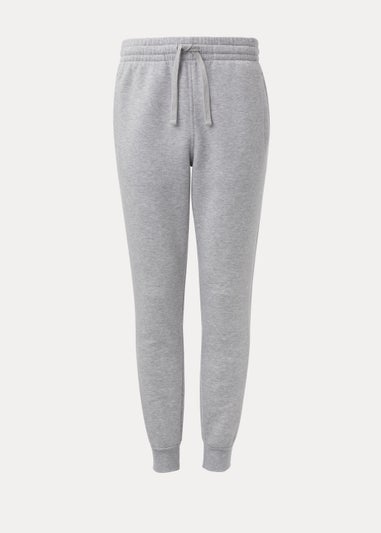Grey Marl Slim Fit Cuffed Joggers