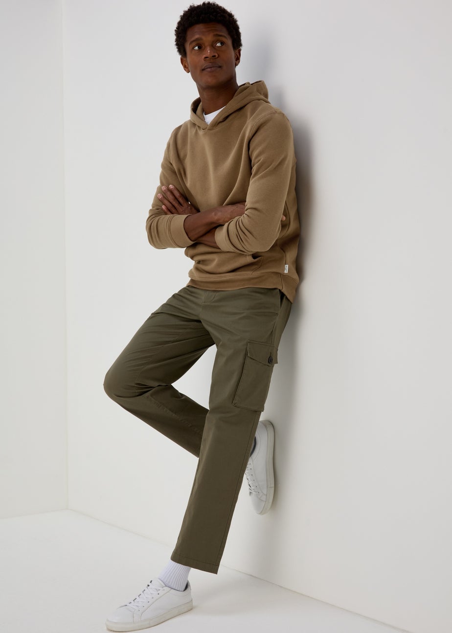 Brown Pull-On Hoodie