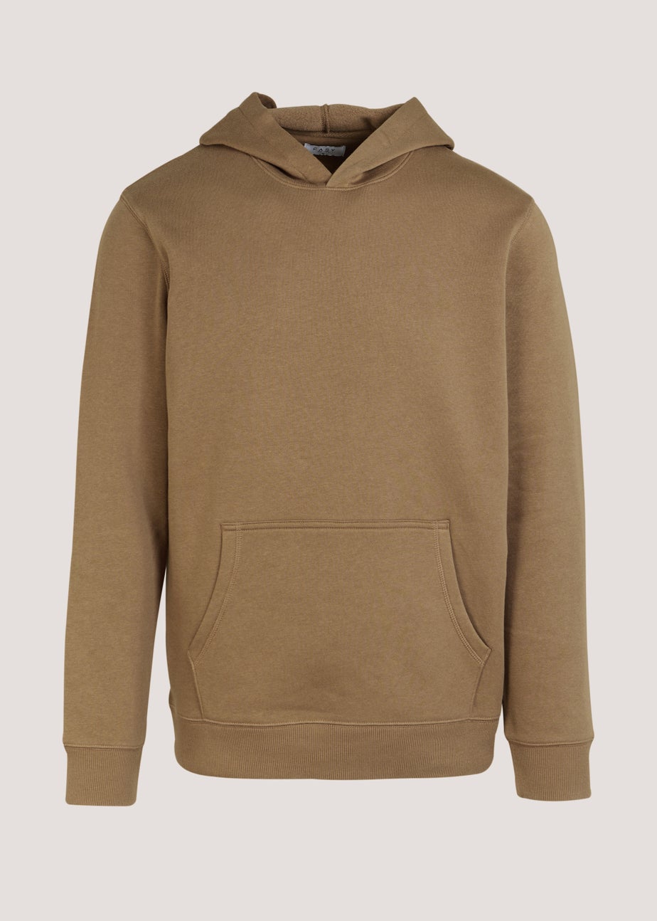 Brown Pull-On Hoodie