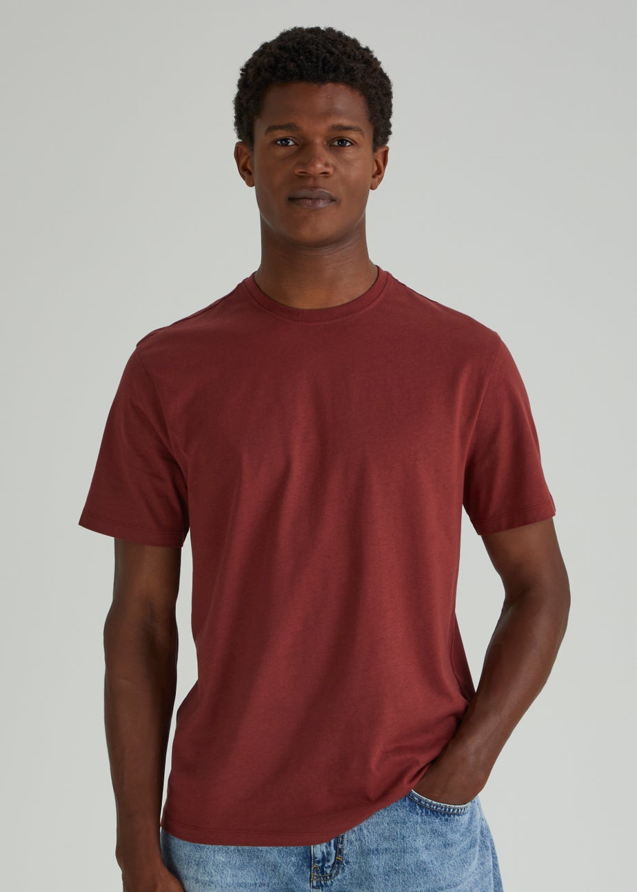 Red Essential Crew Neck T-Shirt