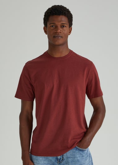 Red Essential Crew Neck T-Shirt