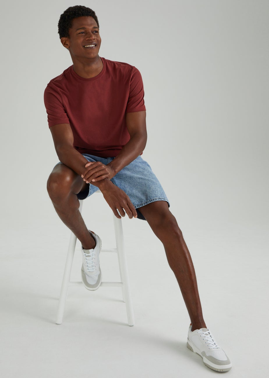 Red Essential Crew Neck T-Shirt