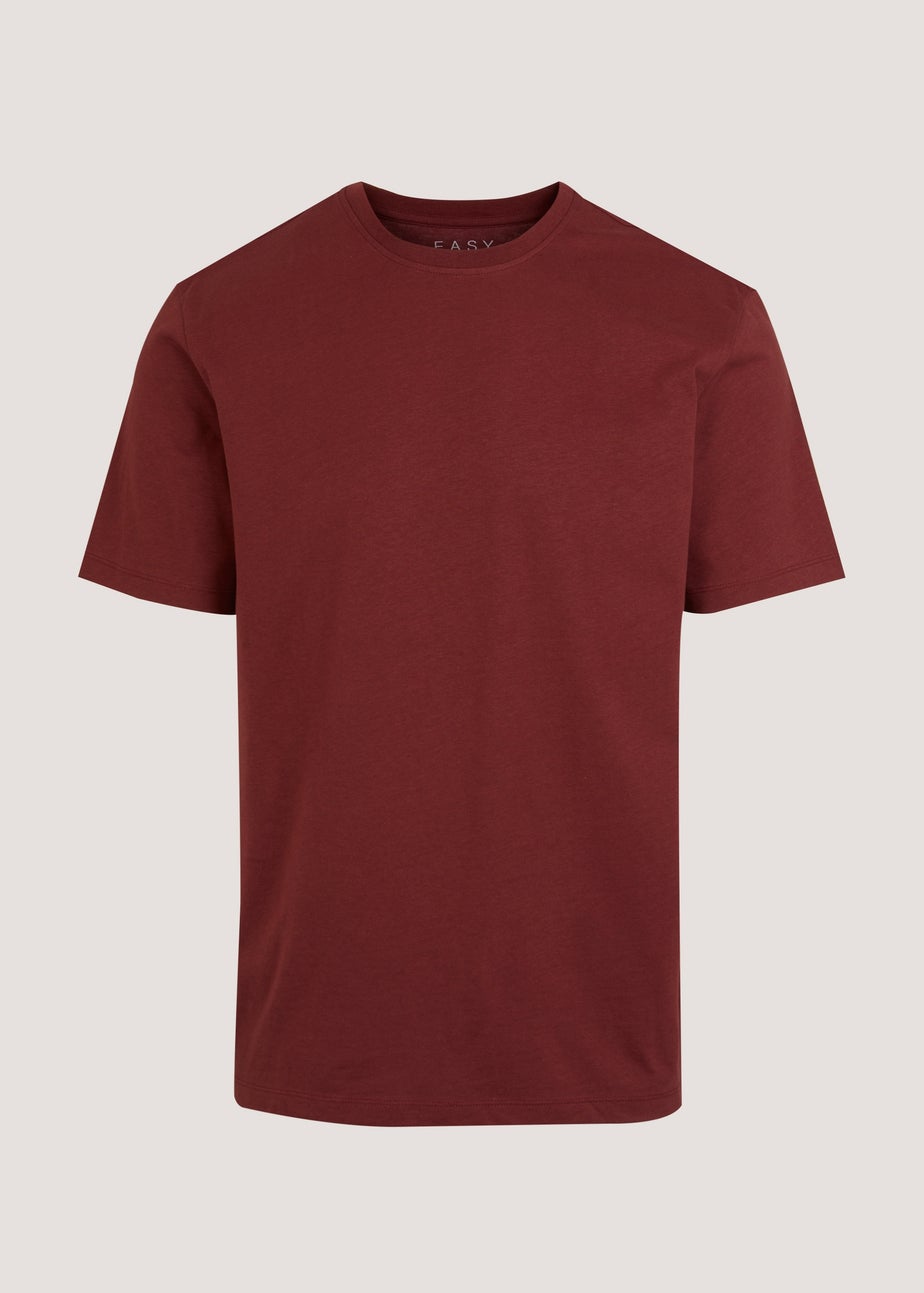 Red Essential Crew Neck T-Shirt