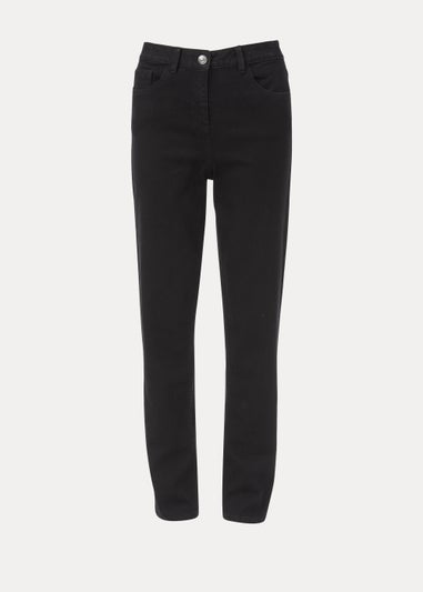 Grace Black Straight Fit Jeans