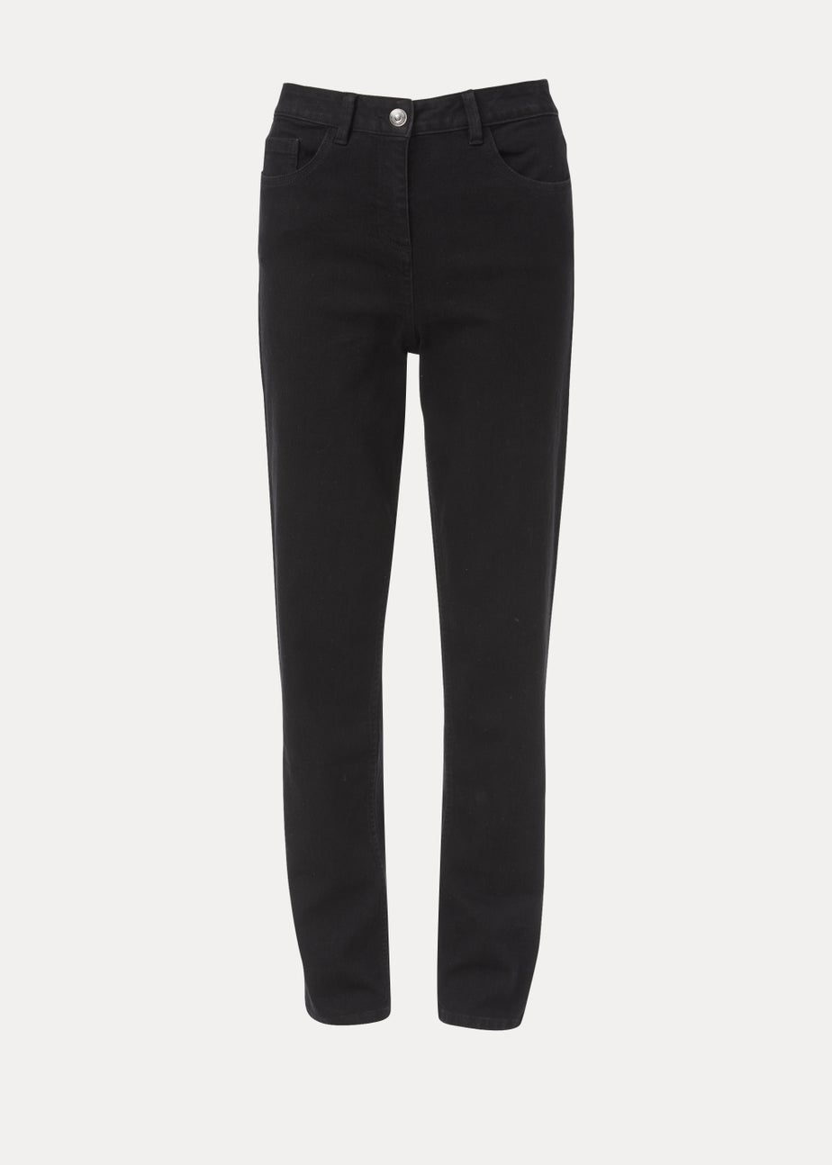 Grace Black Straight Fit Jeans