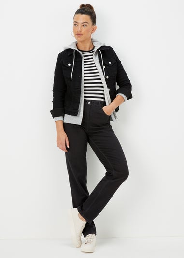 Grace Black Straight Fit Jeans