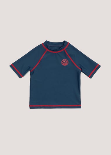 Boys Navy Rash Vest (9mths-4yrs)
