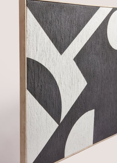 Textured Monochrome Wall Art (60cm)