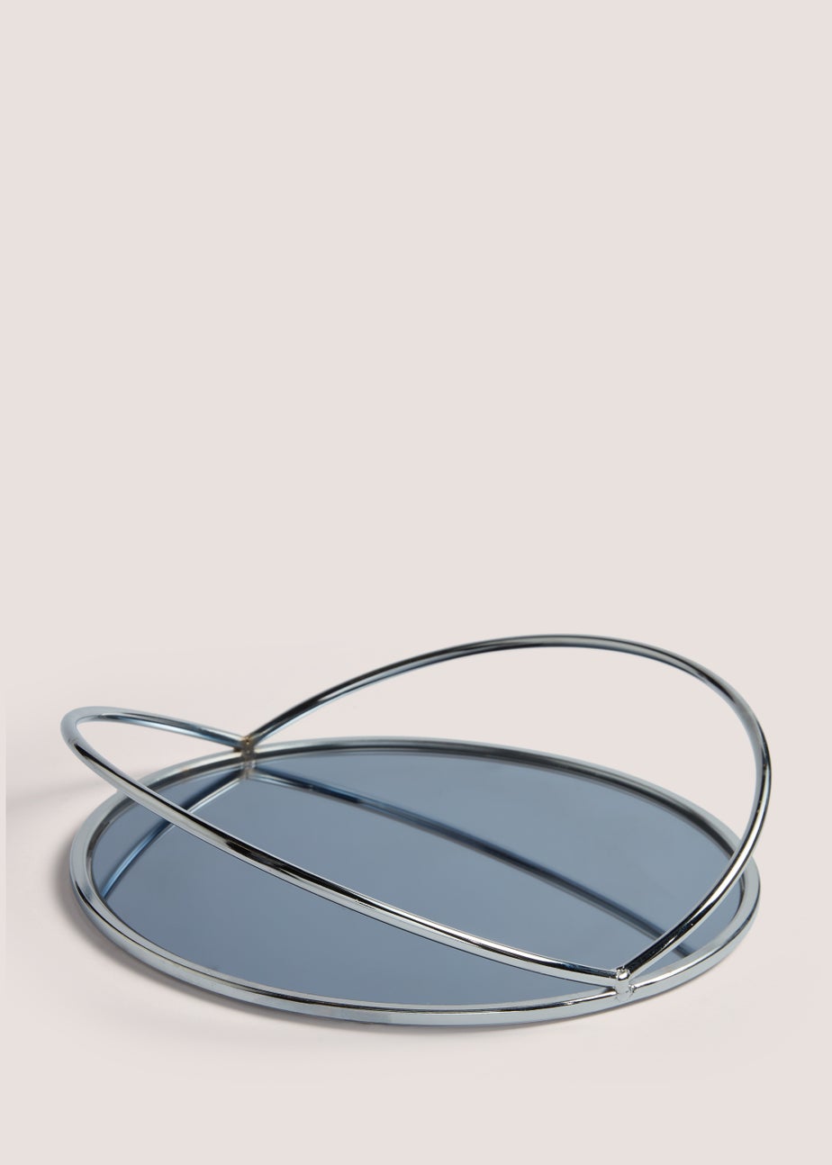 Swirl Metal Tray (25.5cm x 25.5cm x 6cm)