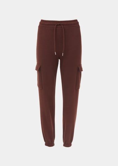 Brown Utility Joggers