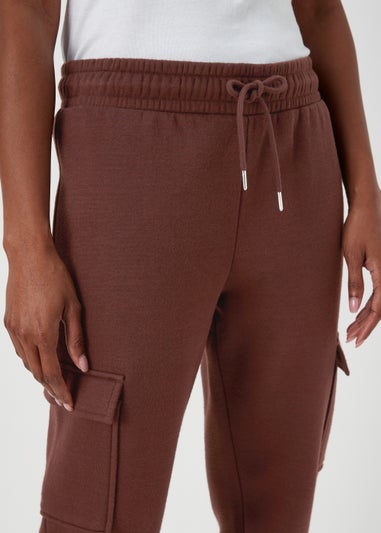 Brown Utility Joggers