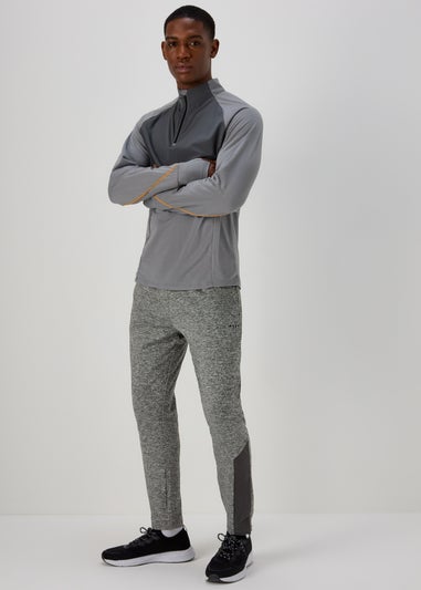 Souluxe Grey Woven Sports Joggers
