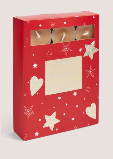 24 Pack Gingerbread Tealights