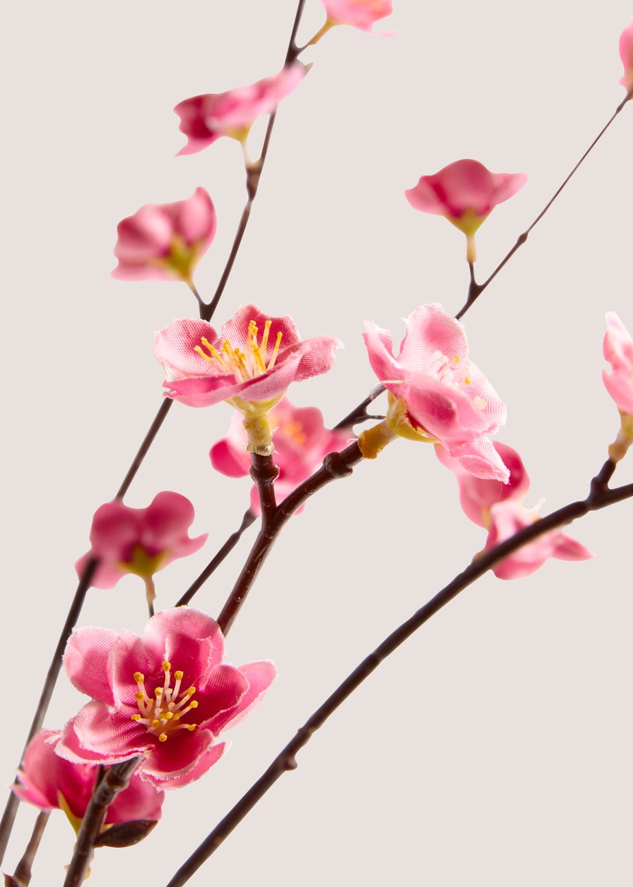 2 Pack Pink Blossom Stem (85cm)