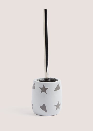 Heart & Star Toilet Brush