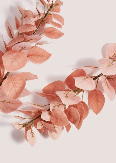 2 Pack Orange Leaf Single Stems (85cm)