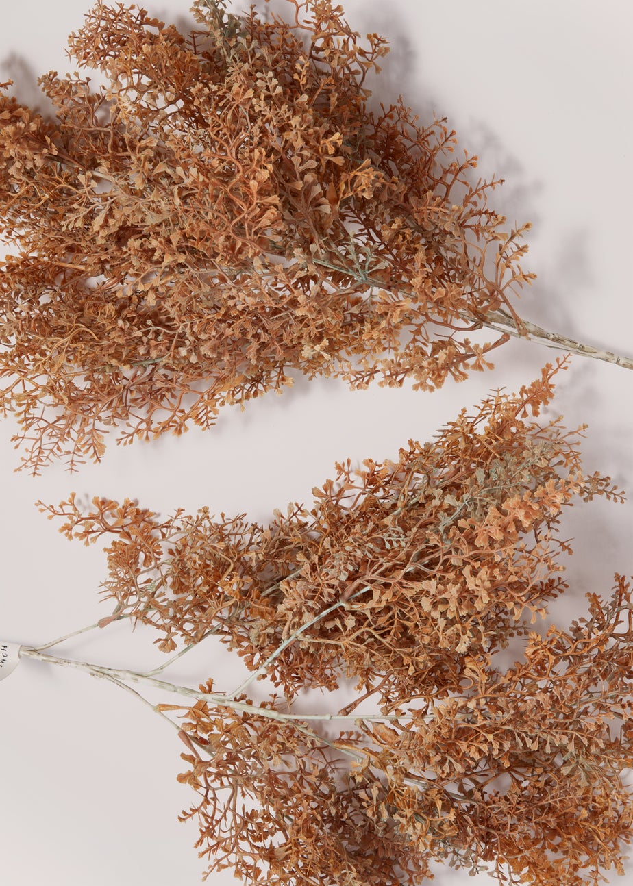 2 Pack Orange Ruscus Single Stems (85cm)