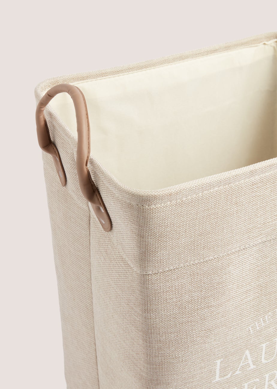 Natural Laundry Co Bin (55cm x 40cm x 30cm)