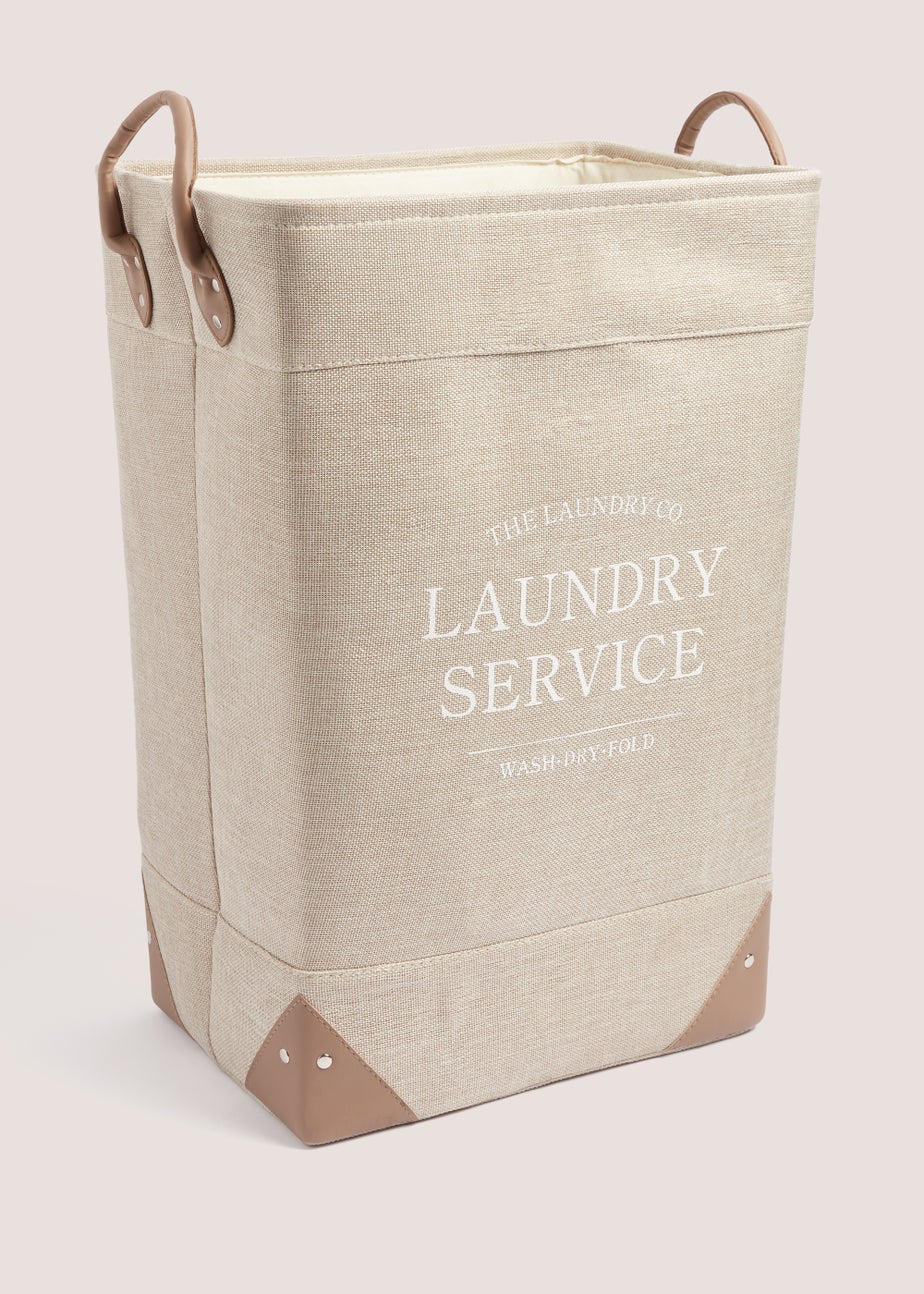 Natural Laundry Co Bin (55cm x 40cm x 30cm)