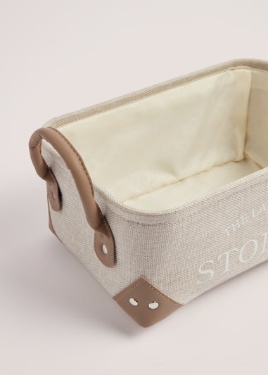 Natural Laundry Co Basket (13cm x 30cm x 20cm)