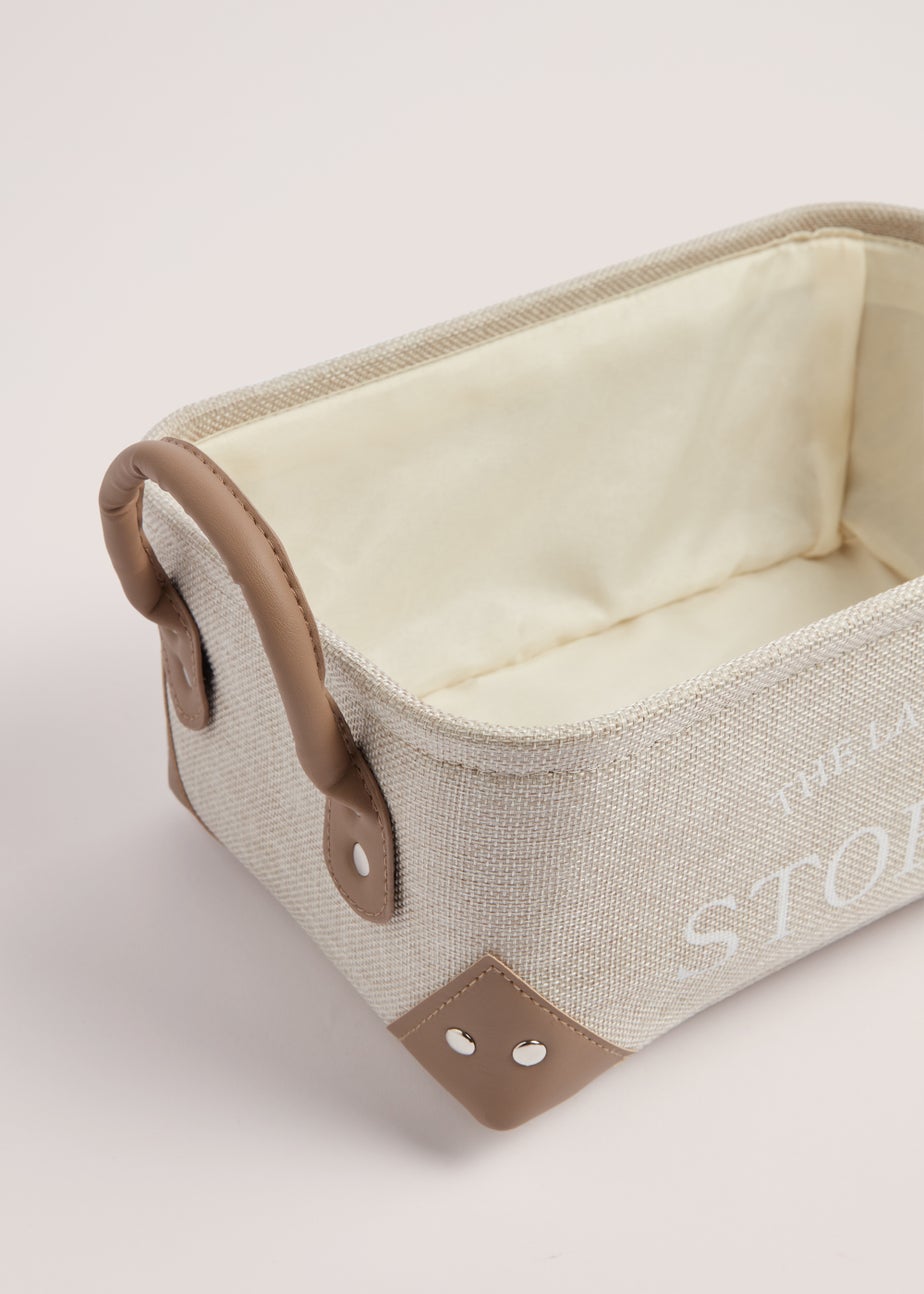 Natural Laundry Co Basket (13cm x 30cm x 20cm)