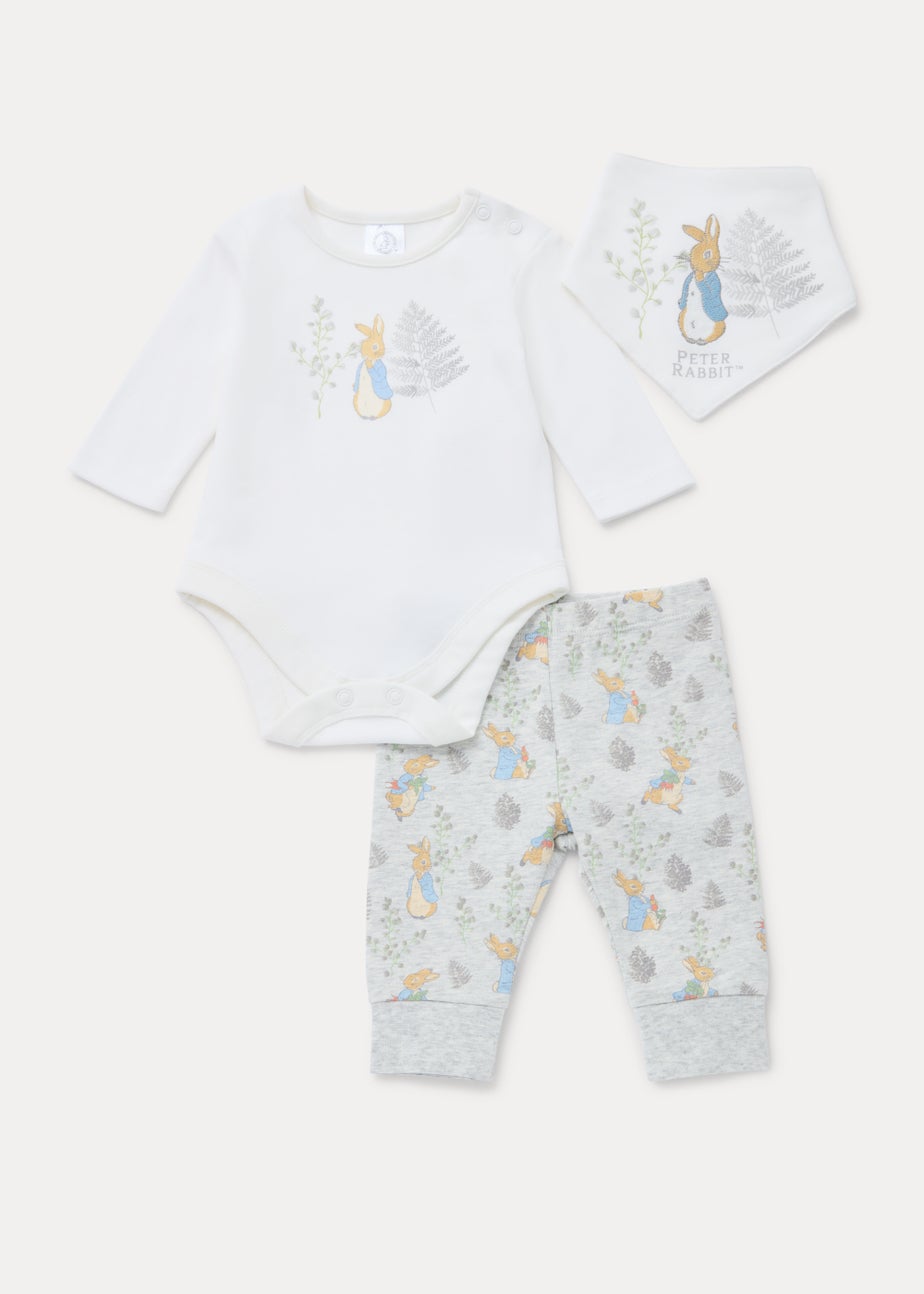 Baby 3 Piece Peter Rabbit Set (Newborn-12mths)