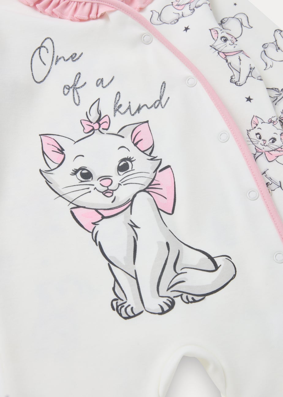 Baby Pink Marie Print Sleepsuit (Newborn-12mths)