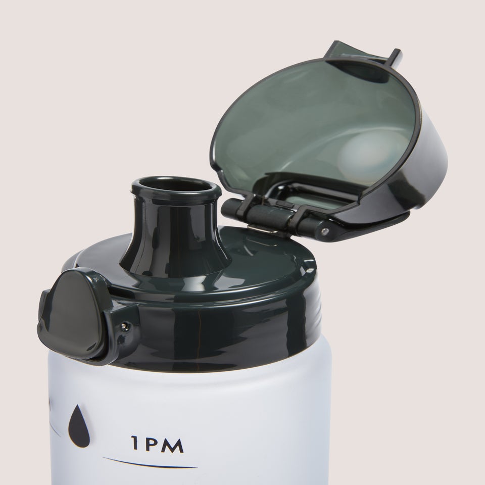 Black Ombre Tracker Water Bottle (700ml)